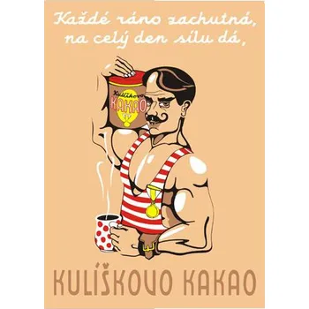 Plechová cedule Plechová cedule Kulíškovo Kakao, Světlé 150x200 mm
