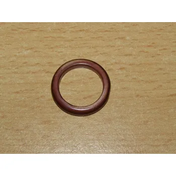 Drahý kámen Ulexit synt. - Prstýnek - úzký 3 mm - fialový - průměr 16 mm - kp1