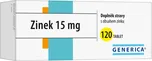 Generica Zinek 15 mg 120 tbl.