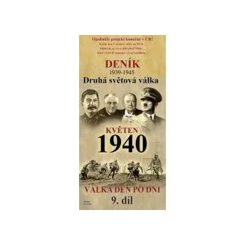 DVD film Deník - Druhá světová válka díl 9. - Květen 1940 DVD