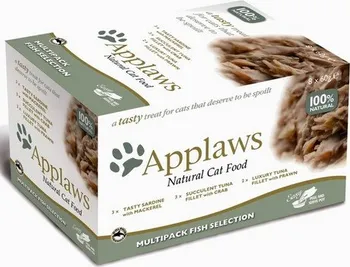 Applaws Cat Pot Multipack Fish Selection 8 x 60 g