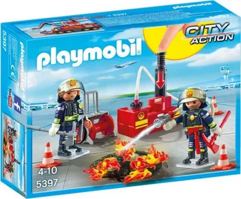 Stavebnice Playmobil Playmobil 5397 Zásah hasičů s vodní pumpou