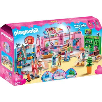 Stavebnice Playmobil Playmobil City Life 9078 Nákupní pasáž