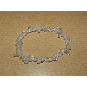 Drahý kámen Křišťál - Náramek - tromlované kameny - knt21