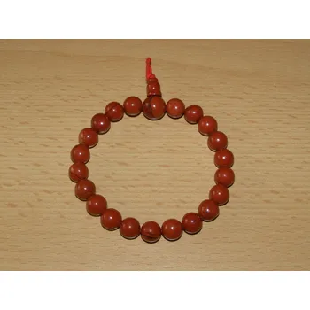 Drahý kámen Jaspis červený - Energetický náramek
