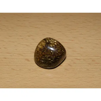 Drahý kámen Bronzit - Tromlovaný kámen - kt14