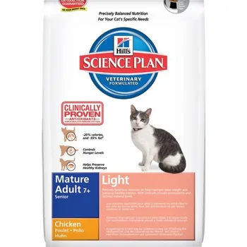 Krmivo pro kočku Hill's Feline Adult Mature Light Chicken 1,5 kg