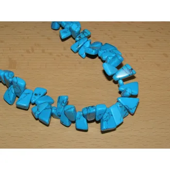 Drahý kámen Tyrkenit - Náhrdelník - "Havaj" - kn50