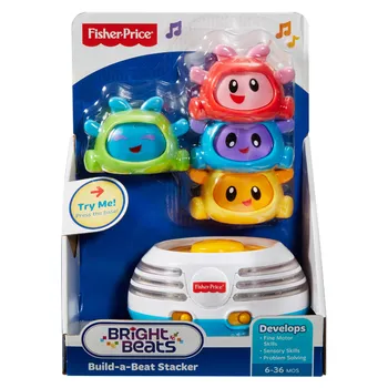 Hračka pro nejmenší Fisher Price Pyramida Bright Beats