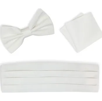 Motýlek Assante 90413 frakový set bílý