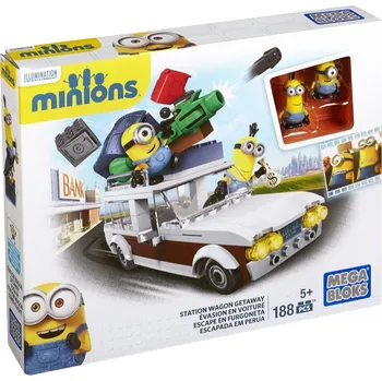 Stavebnice Mega Mega Bloks Mimoni střední set 188 ks