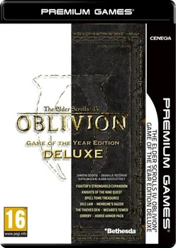 Počítačová hra The Elder Scrolls IV: Oblivion Game of the Year Edition Deluxe PC