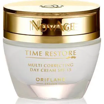 Pleťový krém Oriflame NovAge Time Restore SPF 15 Denní multikorekční krém 50 ml