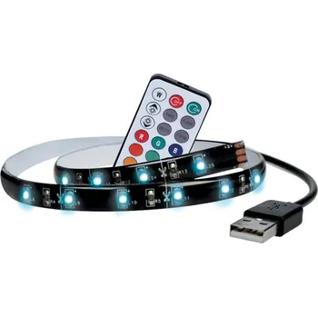 Solight LED pásek pro TV 5V RGB 2x 0,5 m