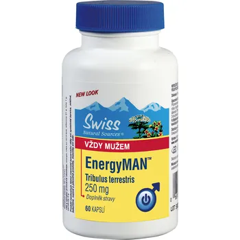 Přírodní produkt Swiss Natural Energyman 60 tbl.