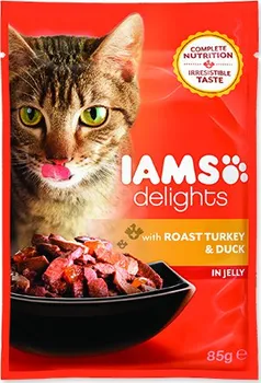 Iams Cat Delights Turkey & Duck in jelly 85 g