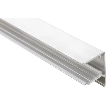 Stavební profil Hliníkový profil ALU-U 6 mm délka 2.5 mm