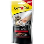 GimCat Nutri Pockets hovězí a Malt-soft pasta 60 g