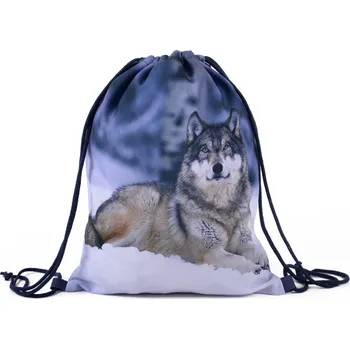 Školní sáček Vak na záda 85 VLK MyBestHome 41x32 cm