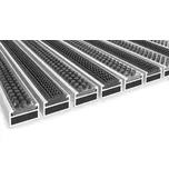 Čistící zóna gumové prvky + kartáčky - 12 mm