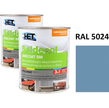 univerzální barva Soldecol UNICOAT SM 0,75 L RAL 5024