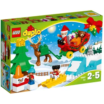 Stavebnice LEGO LEGO Duplo 10837 Santovy Vánoce