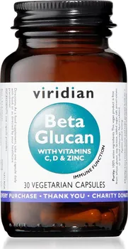 Viridian Beta Glucan 30 cps.