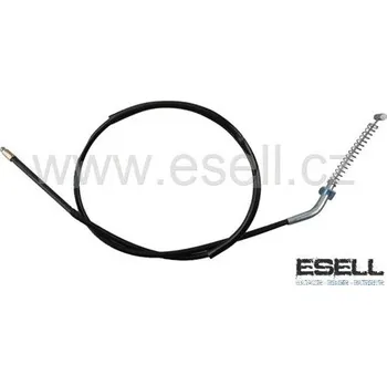 Lanko parkovací brzdy Brzdové lanko pro bubnovou brzdu 128 cm, váleček 7,2mm