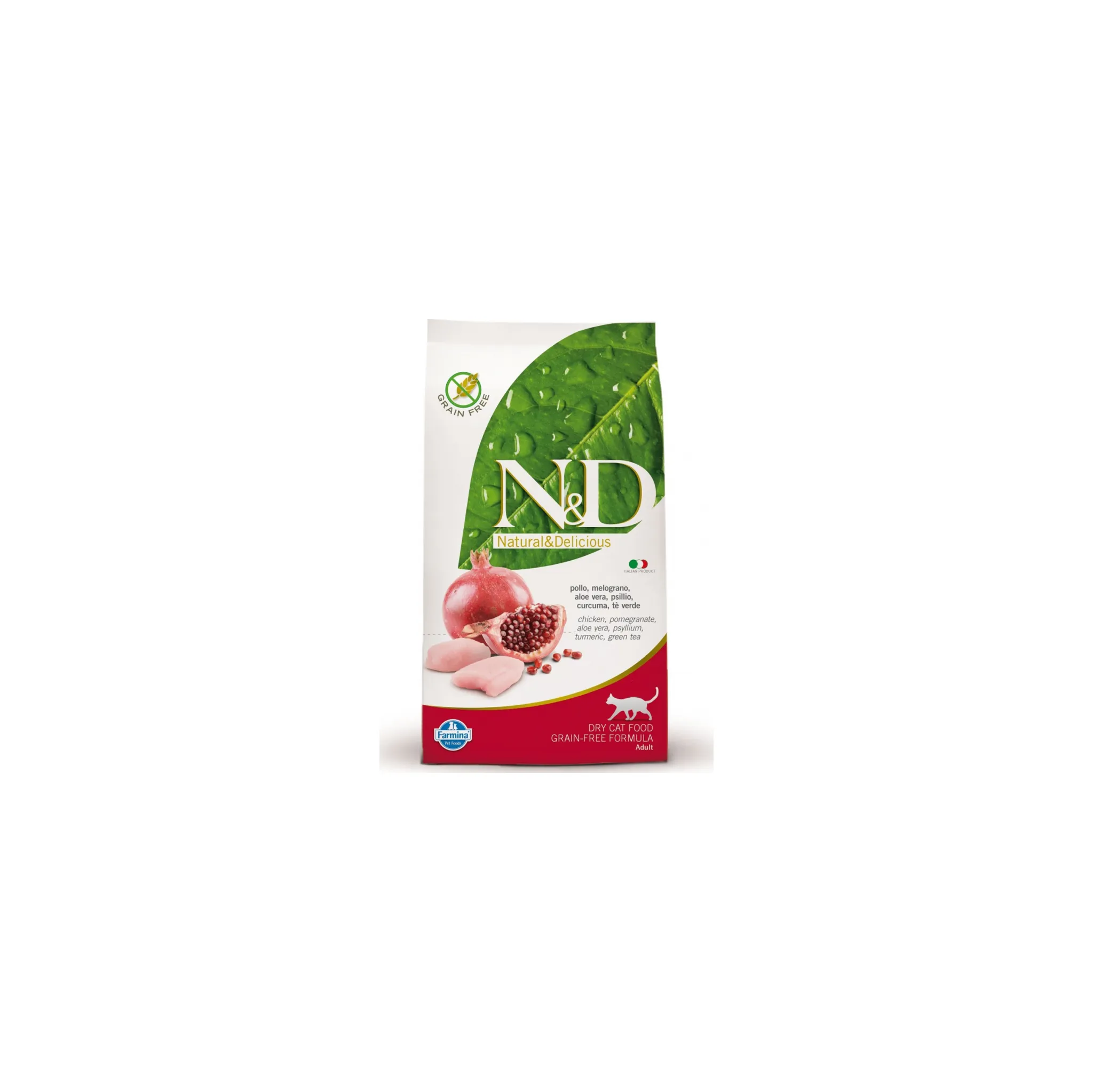 Fotografie 1 - Krmivo pro kočku N&D Grain Free Cat Neutered Chicken & Pomegranate 5 kg