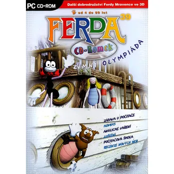 Počítačová hra Ferda 39: Zimní Olympiáda PC krabicová verze