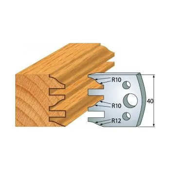 Fréza IGM profil 124 - pár nožů 40x4mm SP F026-124