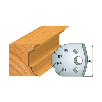 Fréza IGM profil 023 - pár nožů 40x4mm SP F026-023