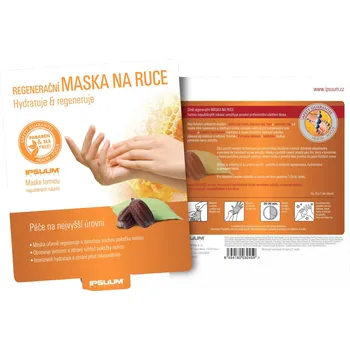 Péče o ruce Ipsuum Prestige Regenerační maska na ruce 26 g