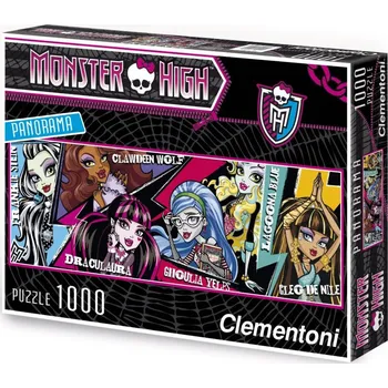 Puzzle Clementoni Monster High 1000 dílků