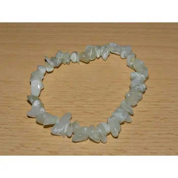 Drahý kámen Jadeit - Náramek - tromlované kameny - knt32