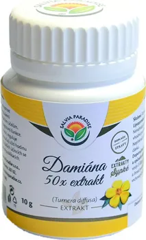 Přírodní produkt Salvia Paradise Turnera diffusa Damiána 50X extrakt 10 g