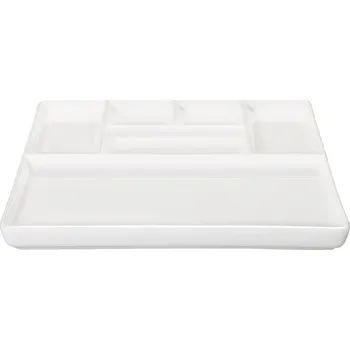 Talíř Asa Selection Tapas talíř servírovací 25,5 x 25,5 x 1,8 cm bílý