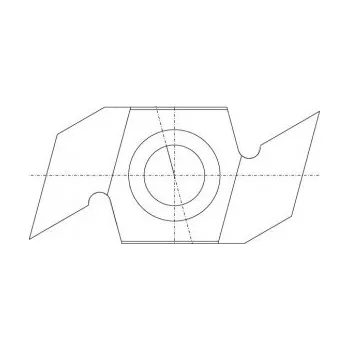 Příslušenství k frézce IGM N033 Žiletka tvrdokovová - 34x16x5 Dřevo+ N033-27965