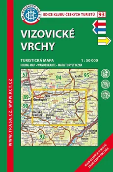 Vizovické vrchy (93) 1:50 000 - KČT