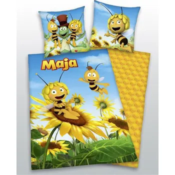Povlečení Herding Včelka Mája 3D 135 x 100, 40 x 60 cm