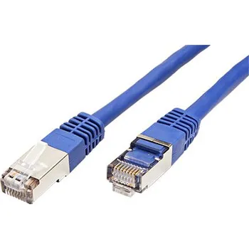Síťový kabel Value S/FTP patchkabel kat. 6, 10m, modrý - 21.99.1384