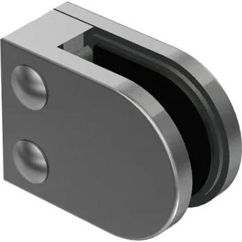 Nerezové zábradlí-výplne skla 40x40, model22, lesk