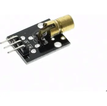 Vývojová deska Laserový modul 650nm 5mW 5V - Červený