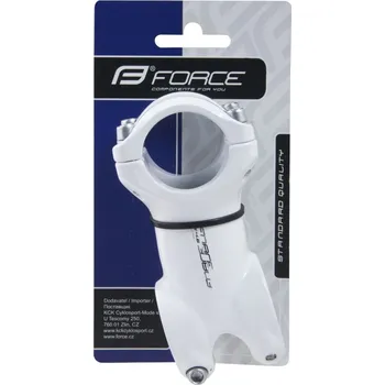 Představec na kolo Force Basic S4.6 31,8/70 mm bílý