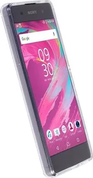 Pouzdro na mobilní telefon Krusell Kivik pro Sony Xperia XA transparentní