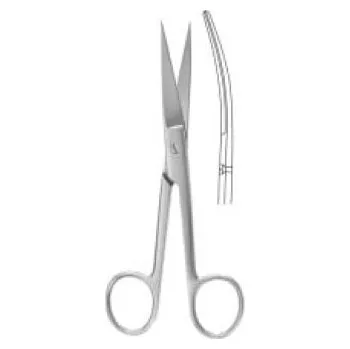 CM Instrumente Germany Nůžky chirurgické zahnuté hrotnaté CM varianta: 13 cm