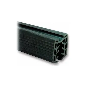 Nerezové zábradlí - držák skla elipsa - těsnění T20,5 -21,5mm