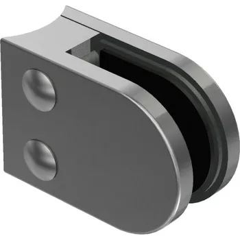 Zábradlí Nerezové zábradlí-výplne skla na D42,4,model22, lesk