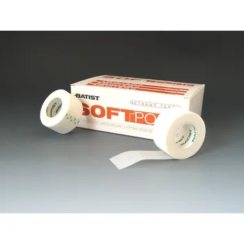 Náplast BATIST Náplast z netkaného textilu Softpore varianta: 1,25 cm x 9,15 m / 24 ks