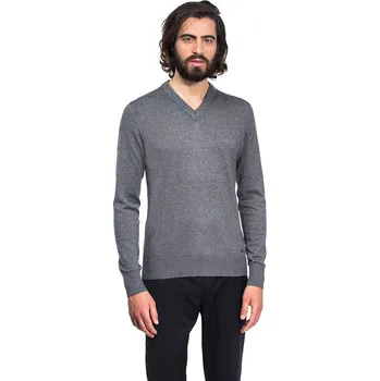 Pánský svetr Vincenzo Boretti svetr pánský - tmavě šedý 266 Velikost: S